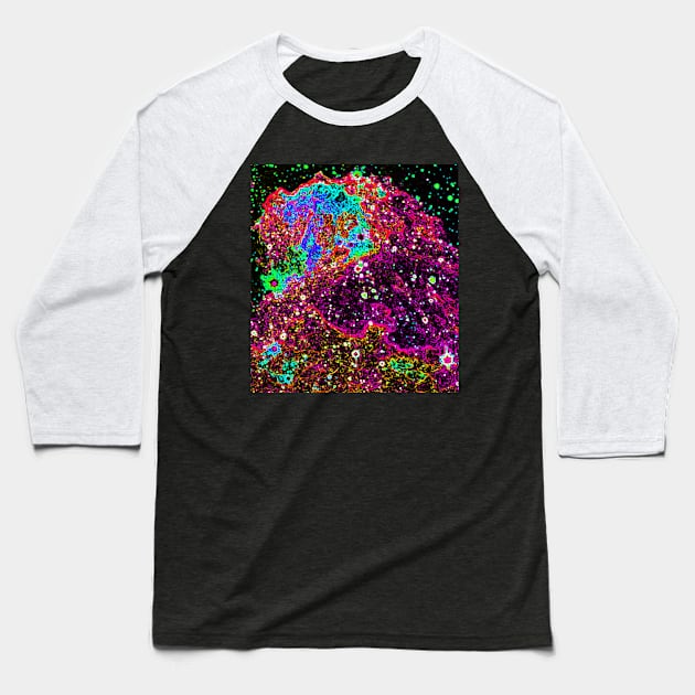 Black Panther Art - Glowing Edges 619 Baseball T-Shirt by The Black Panther